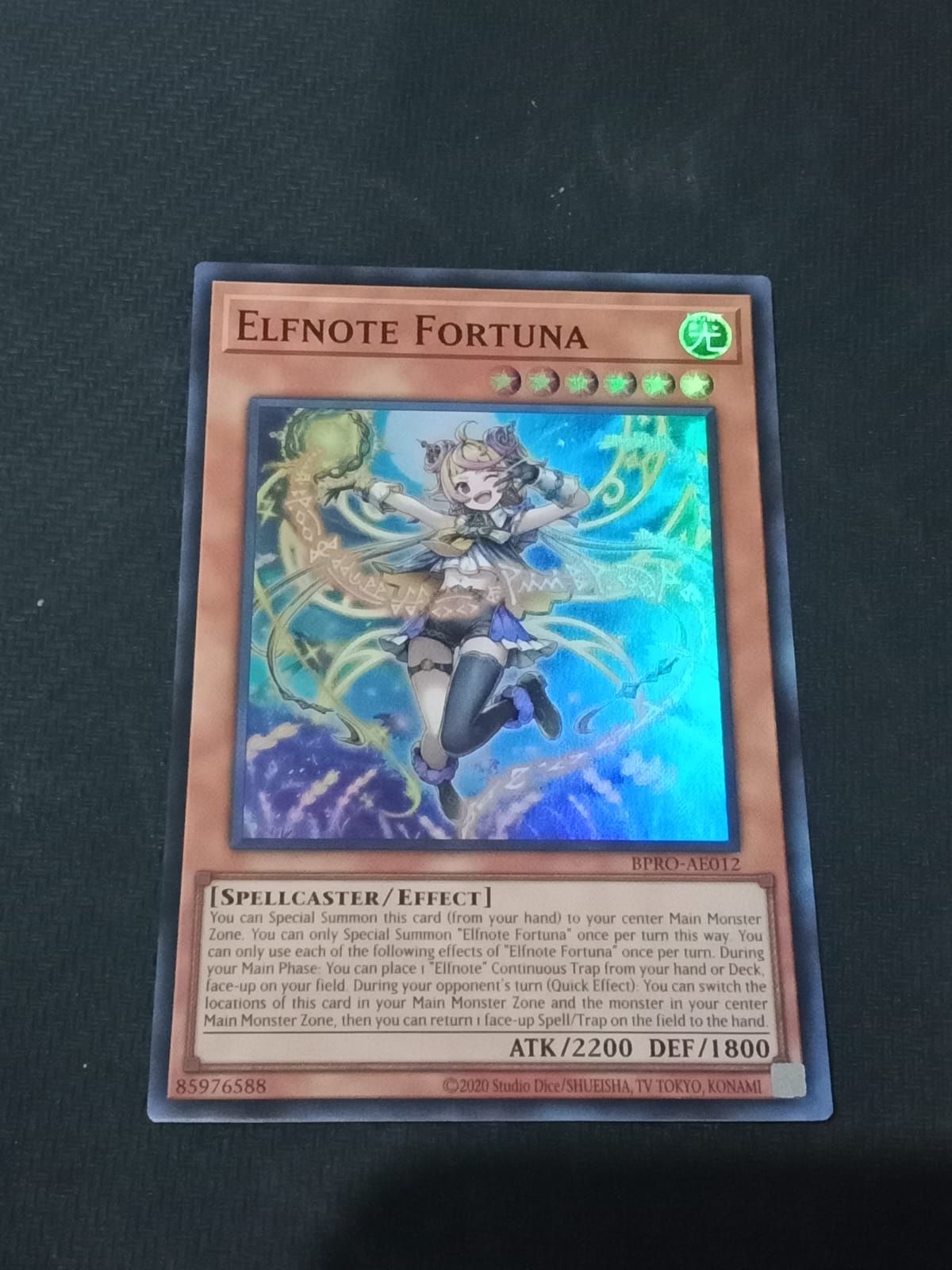 BPRO-AE012 Elfnote Fortuna Super Rare