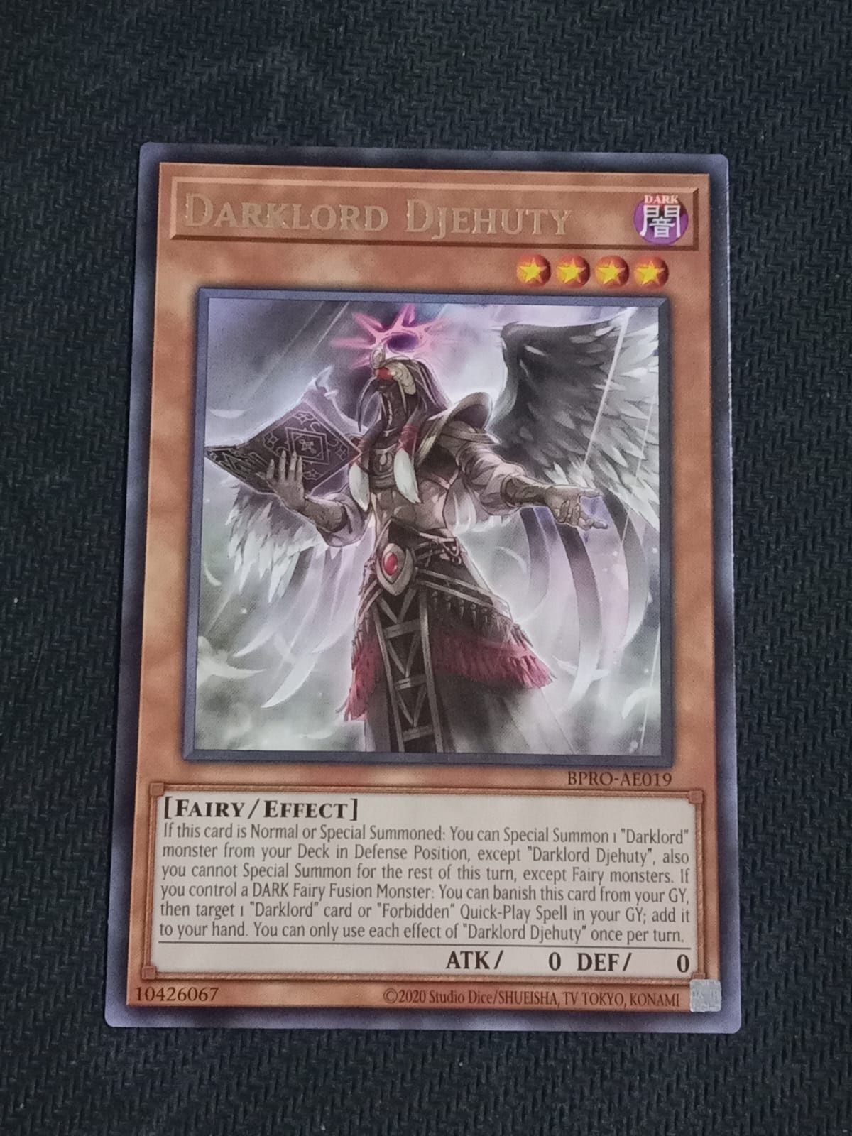 BPRO-AE019 Darklord Djehuty Rare