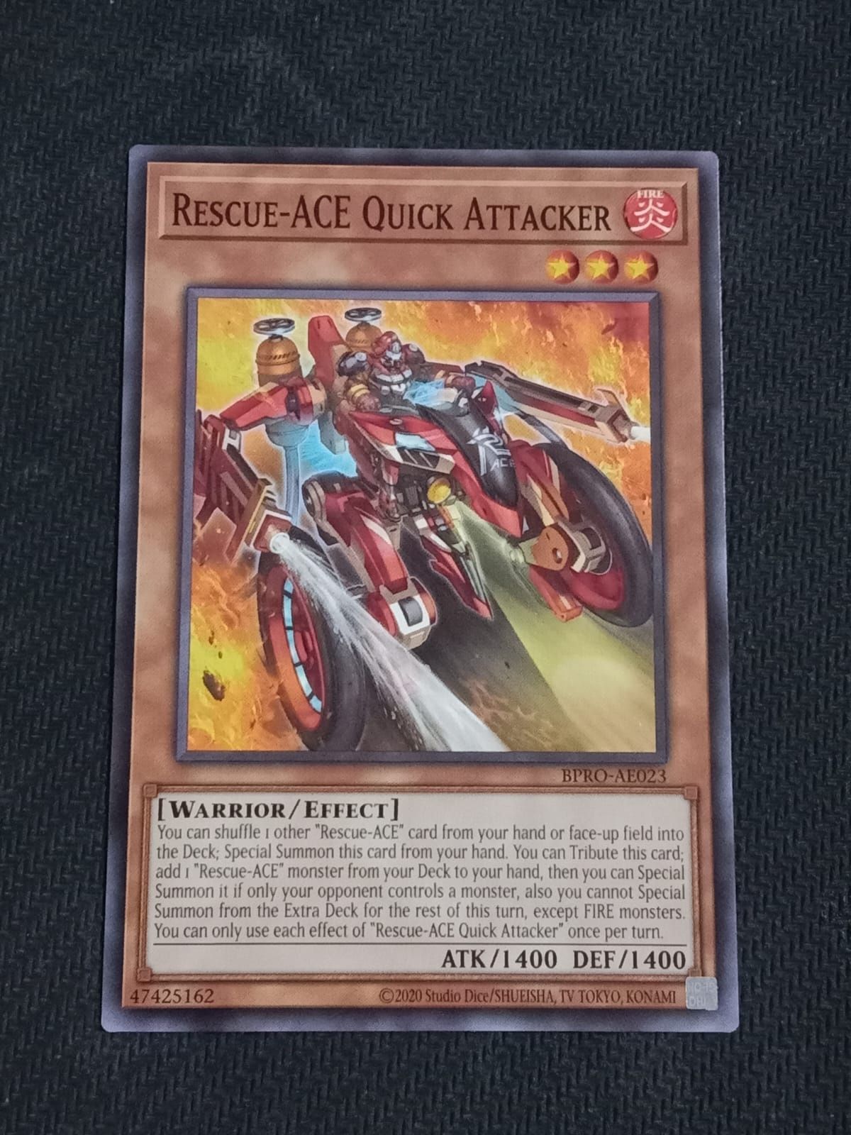 BPRO-AE023 Rescue-ACE Quick Attacker Common