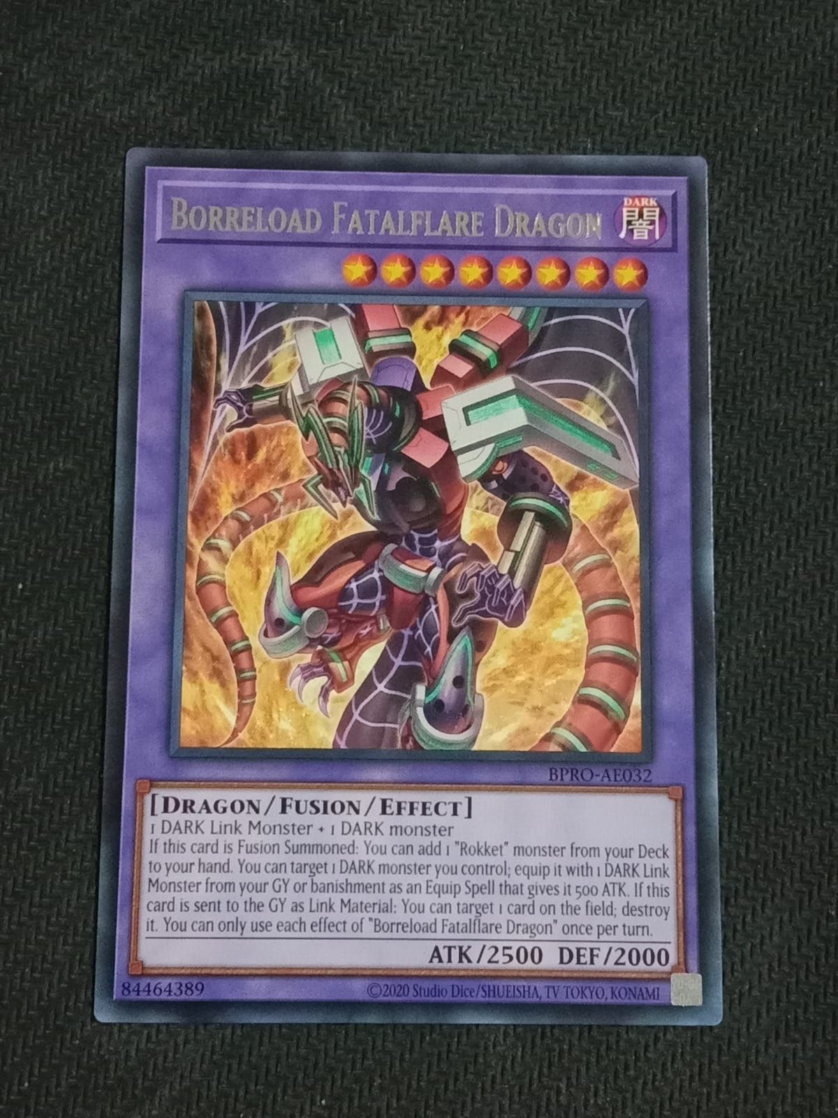 BPRO-AE032 Borreload Fatalflare Dragon Rare