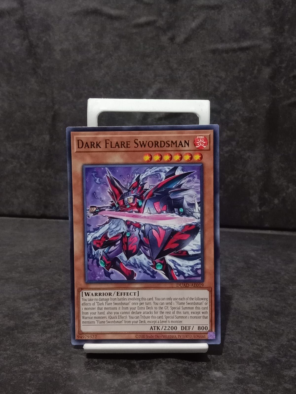 DUAD-AE019 Dark Flare Swordsman Rare