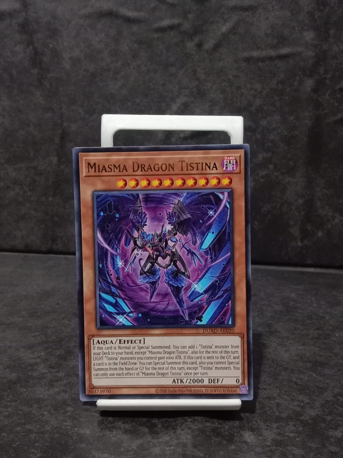 DUAD-AE020 Miasma Dragon Tistina Rare