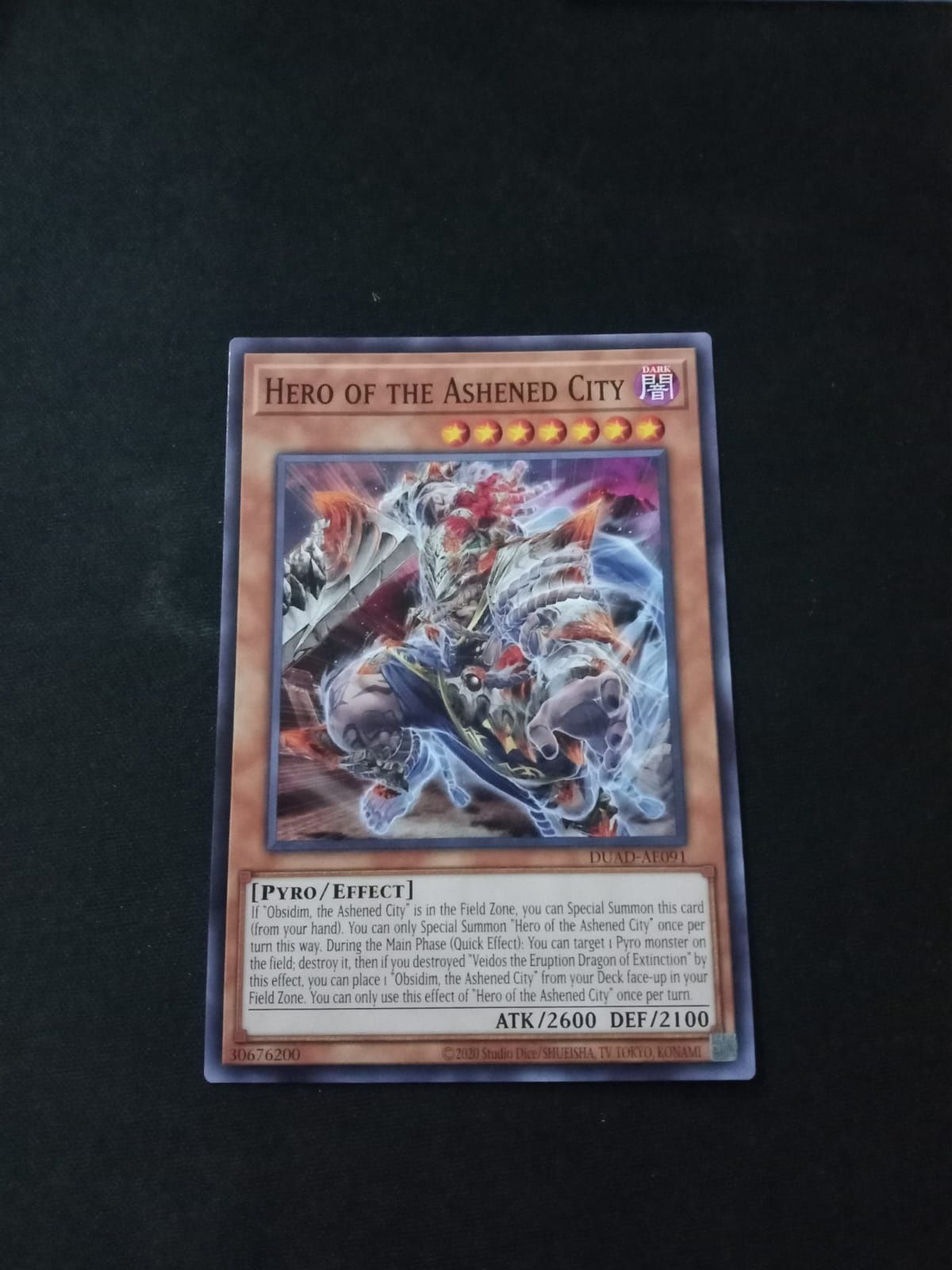 DUAD-AE091 Hero of the Ashened City Common