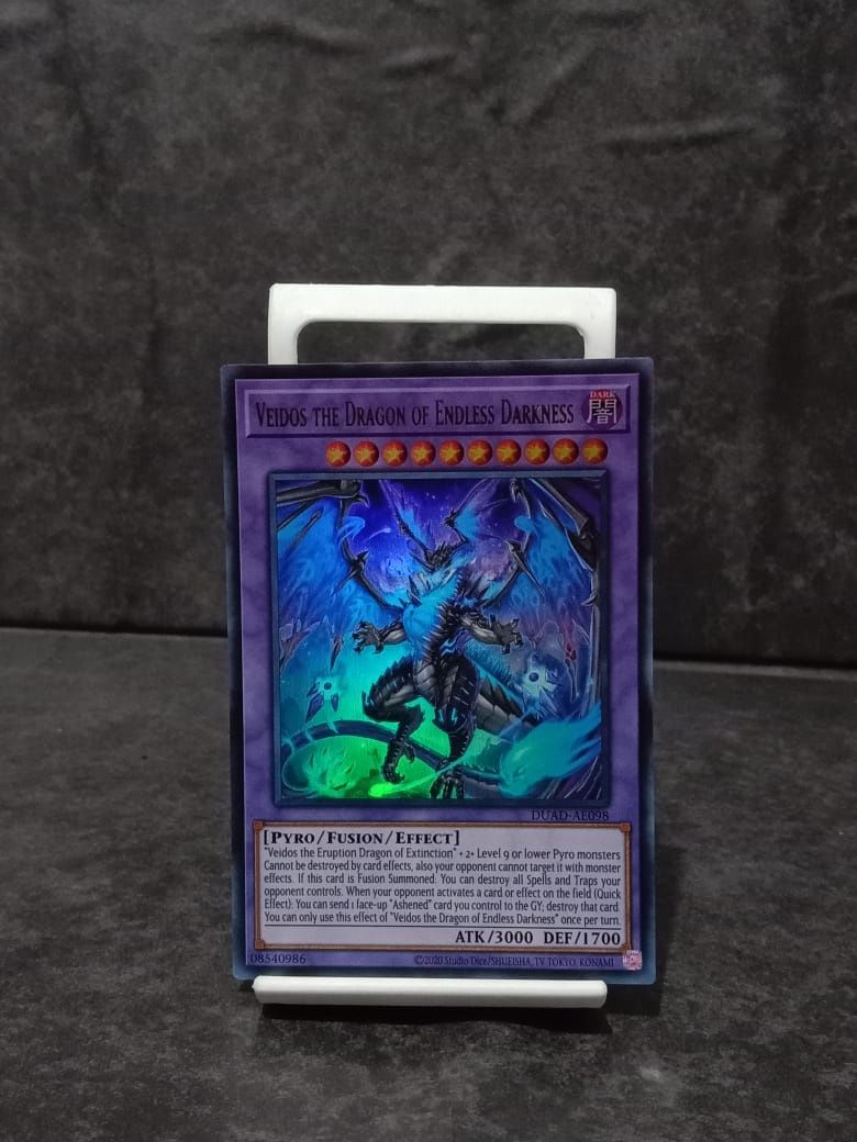 DUAD-AE098 Veidos the Dragon of Endless Darkness Ultra Rare