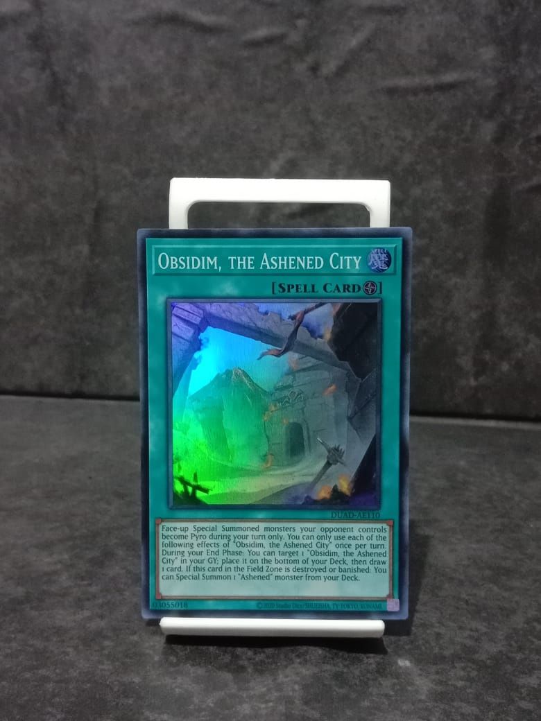 DUAD-AE110 Obsidim, the Ashened City Super Rare
