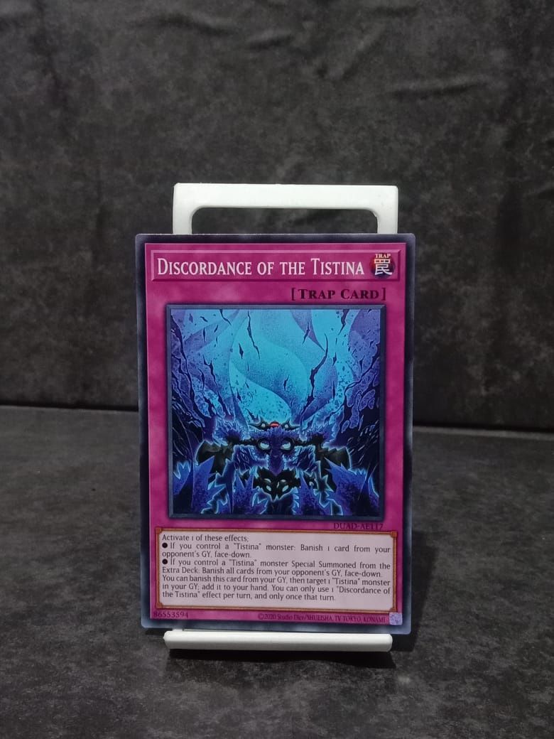 DUAD-AE117 Discordance of the Tistina Common
