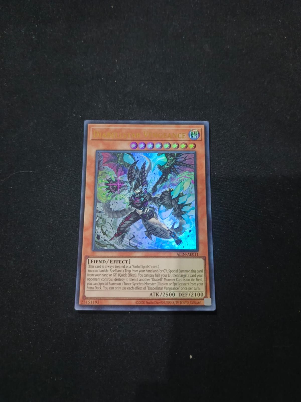 ALIN-AE011 Diabellstar Vengeance Ultra Rare