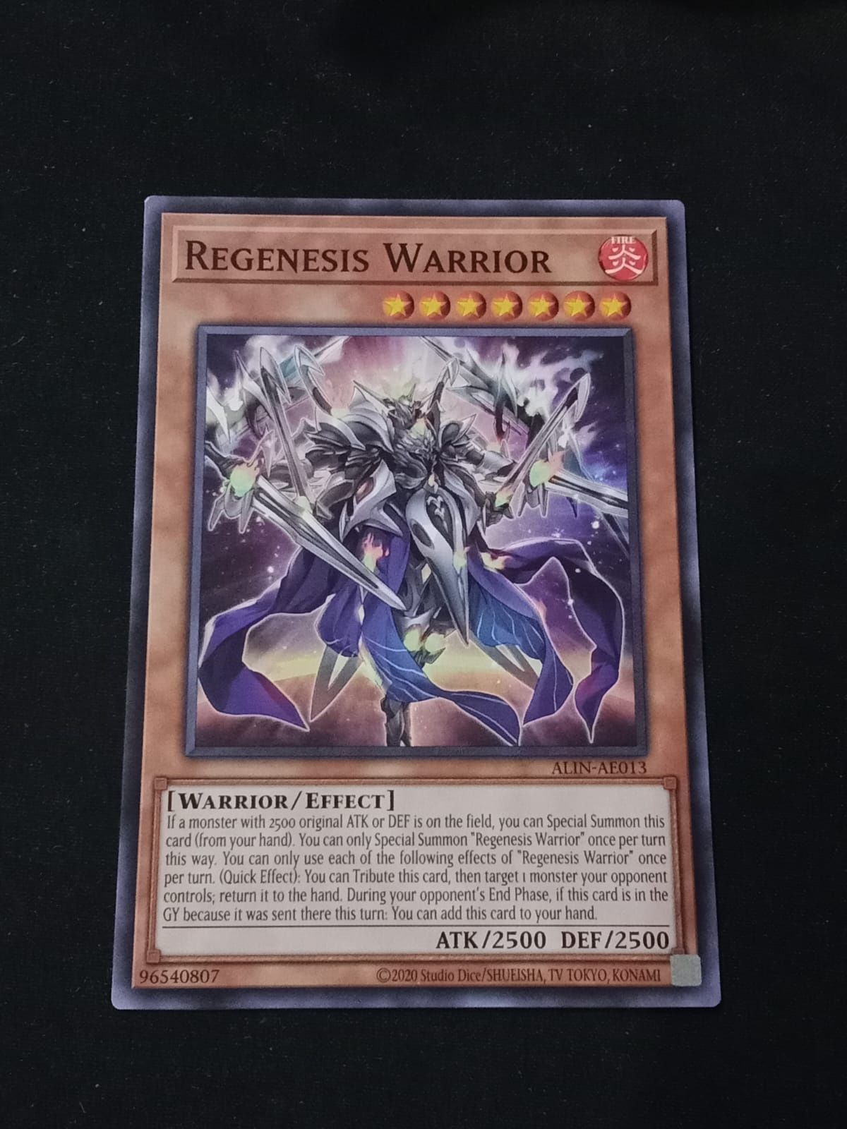 ALIN-AE013 Regenesis Warrior Common