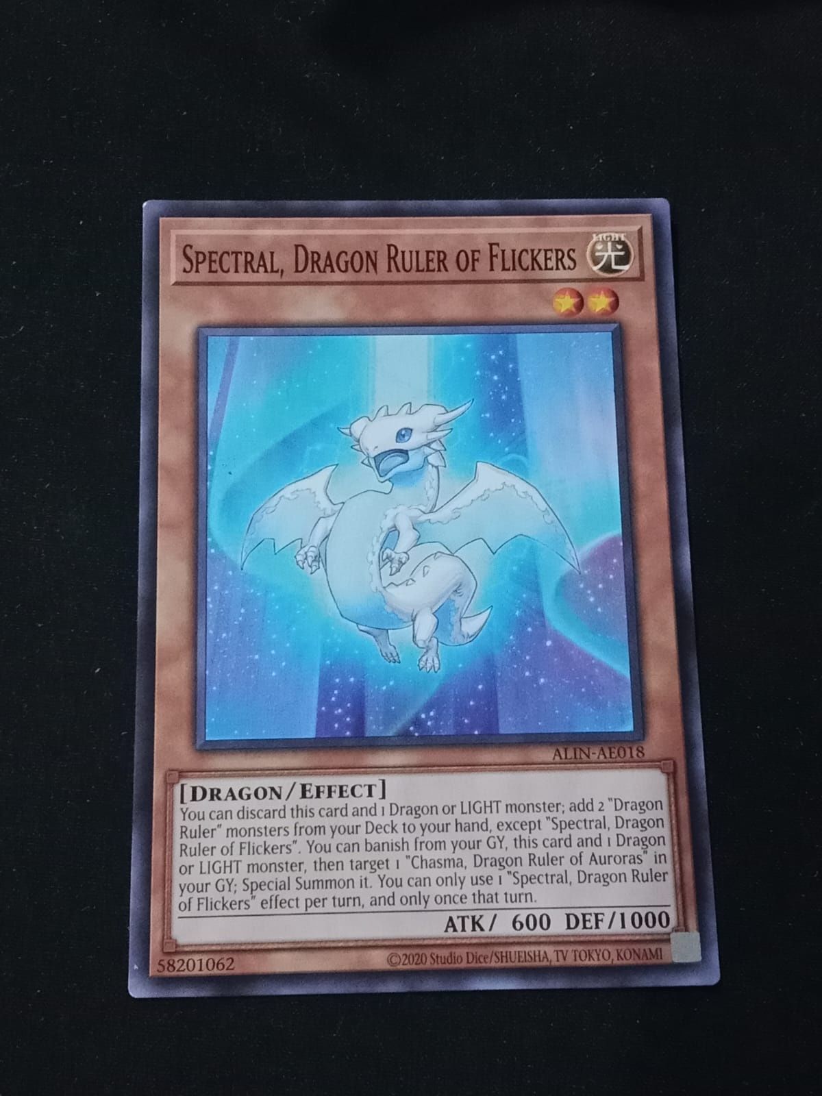ALIN-AE018 Spectral, Dragon Ruler of Flickers Common