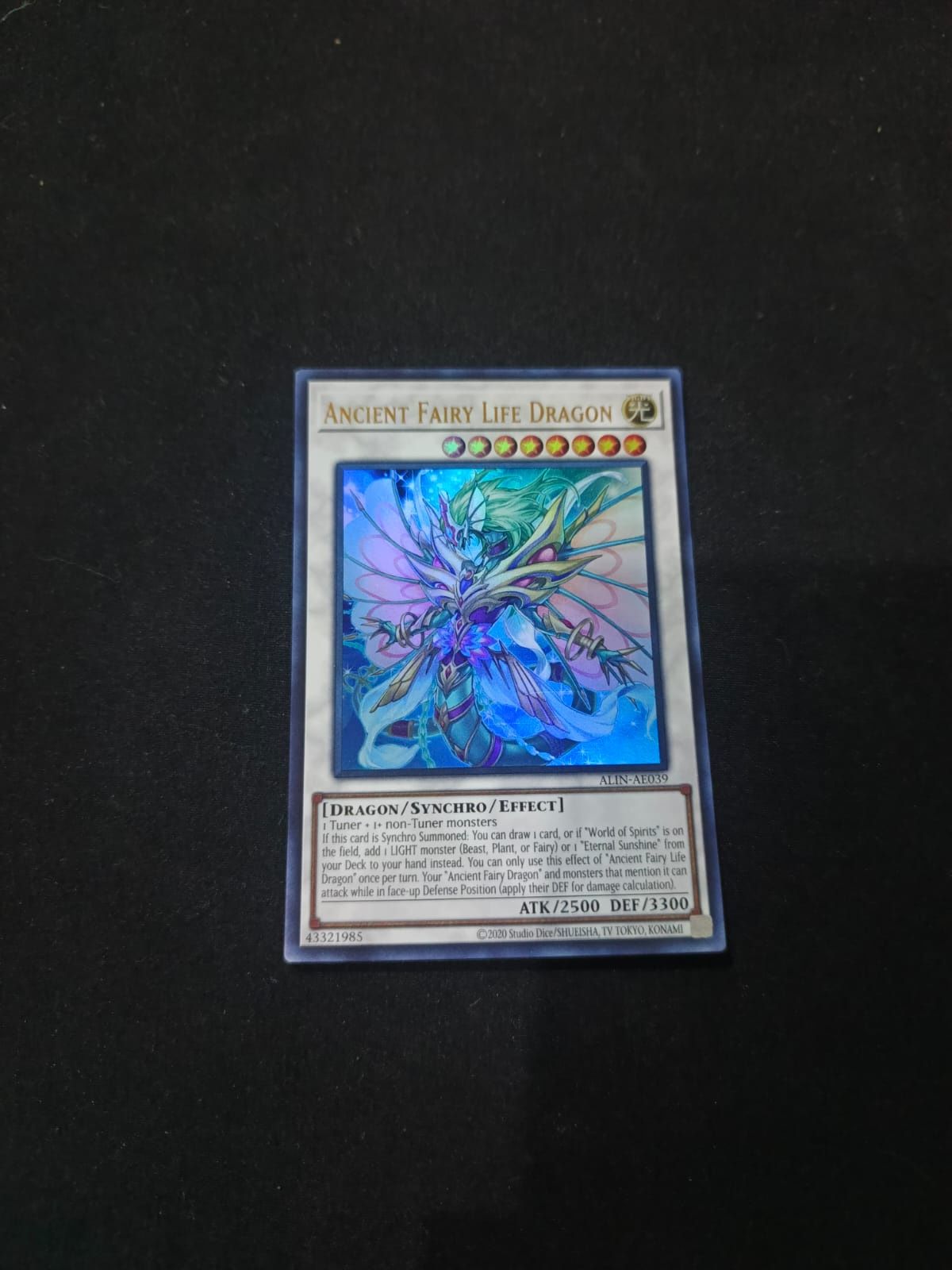 ALIN-AE039 Ancient Fairy Life Dragon Ultra Rare