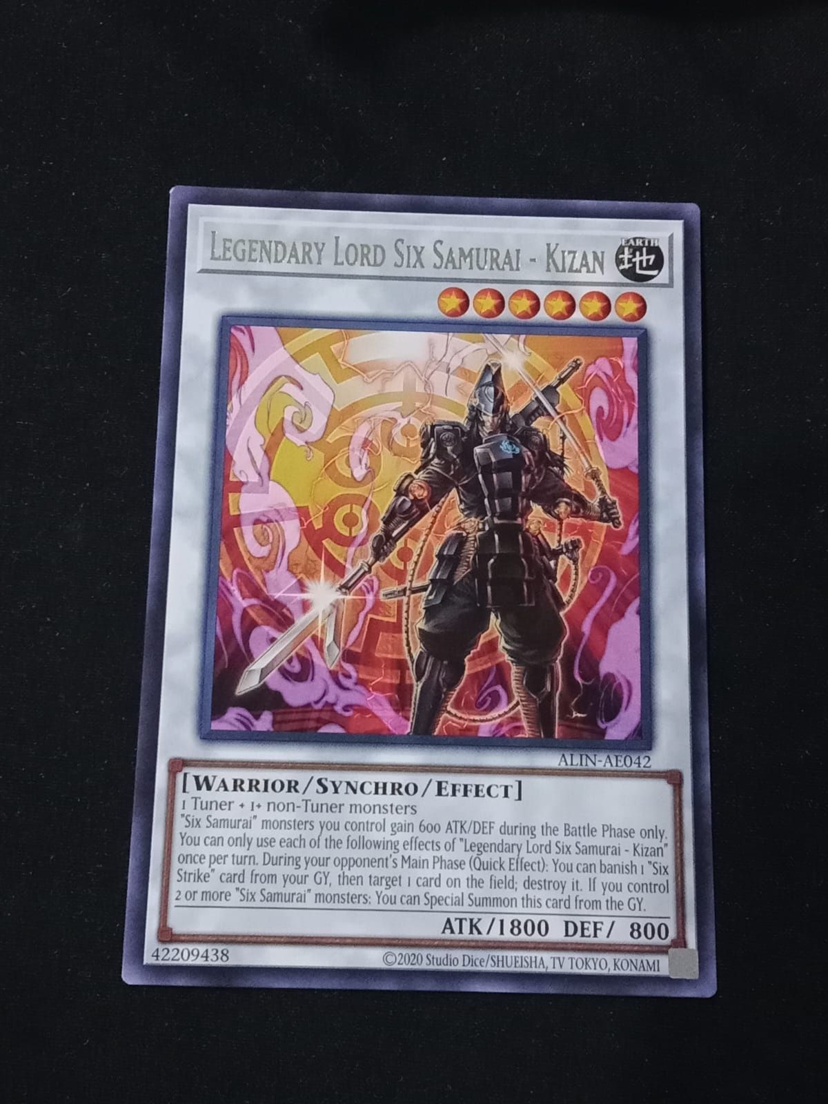 ALIN-AE042 Legendary Lord Six Samurai - Kizan Rare