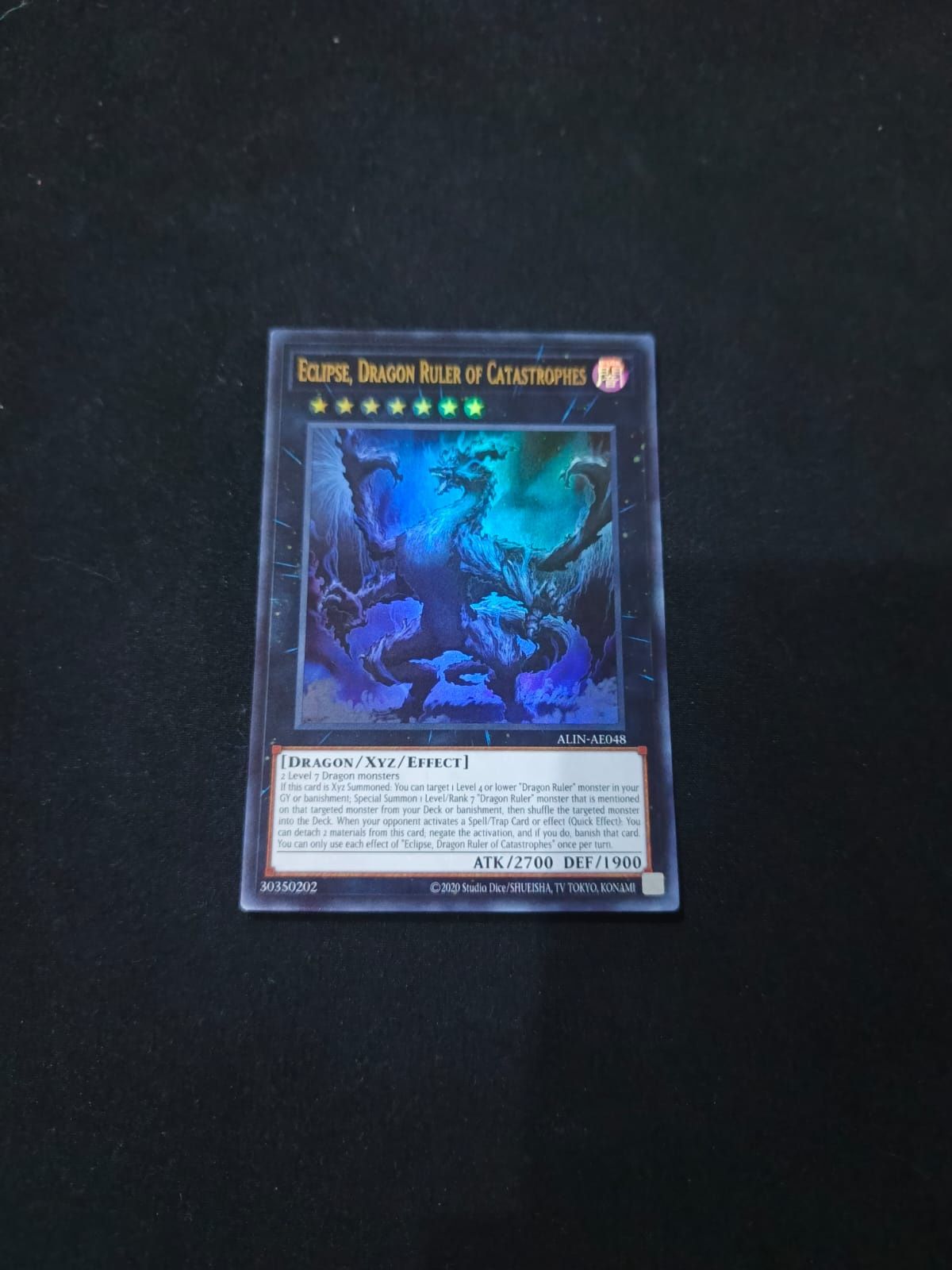 ALIN-AE048 Eclipse, Dragon Ruler of Catastrophes Ultra Rare