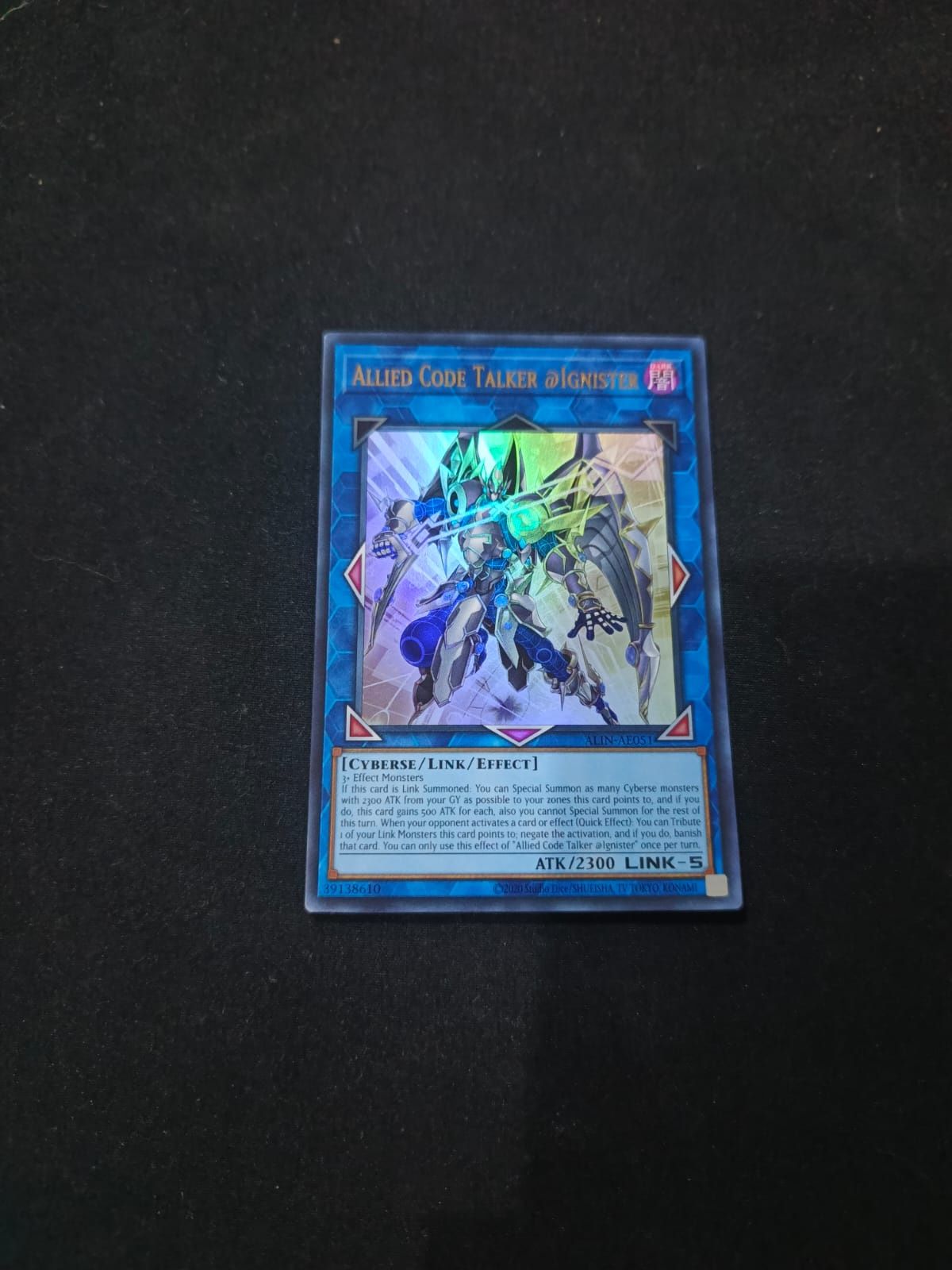 ALIN-AE051 Allied Code Talker @Ignister Ultra Rare
Holographic Rare