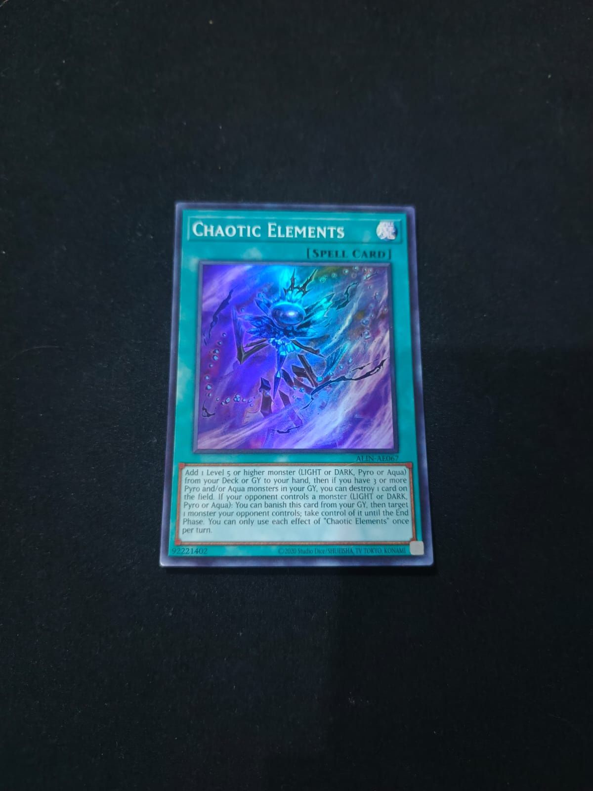 ALIN-AE067 Chaotic Elements Super Rare
