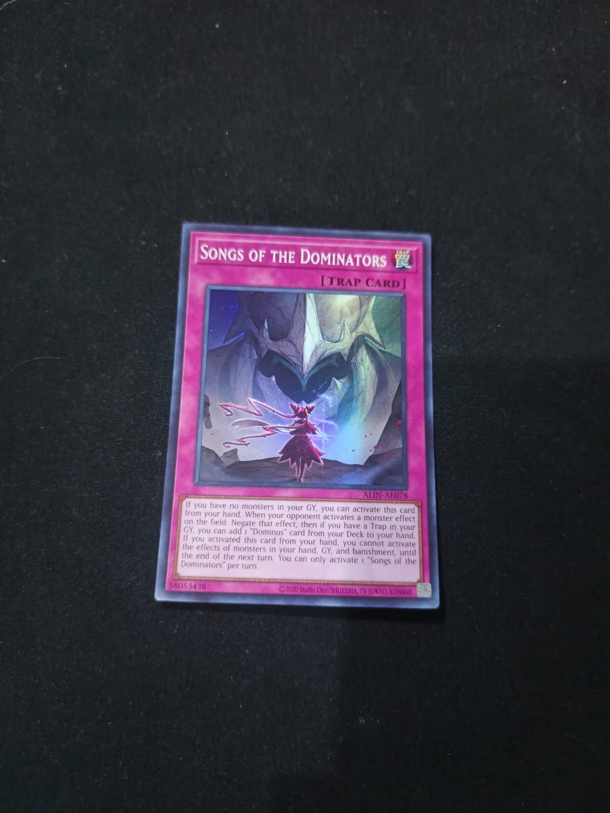 ALIN-AE078 Songs of the Dominators Super Rare