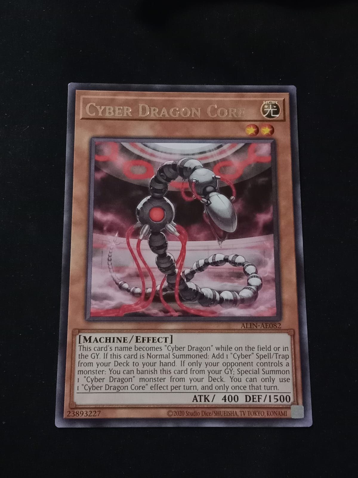 ALIN-AE082 Cyber Dragon Core Rare