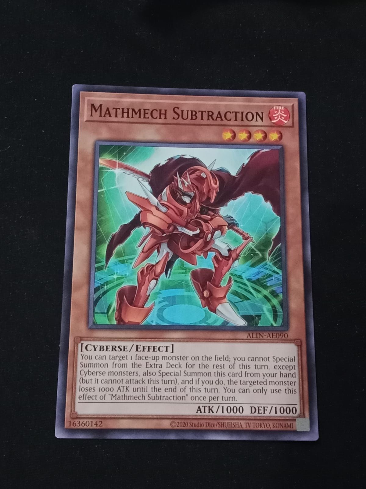 ALIN-AE090 Mathmech Subtraction Common