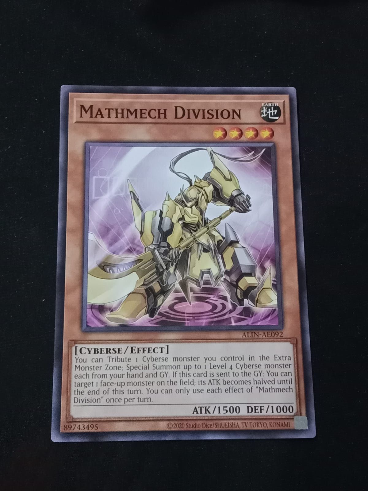 ALIN-AE092 Mathmech Division Common