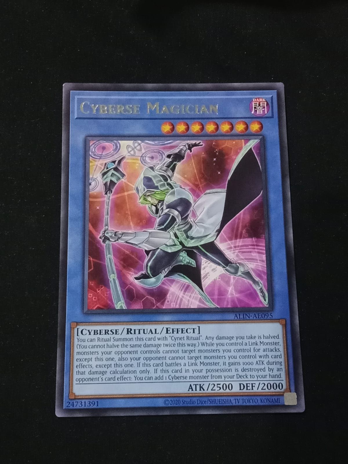 ALIN-AE095 Cyberse Magician Rare