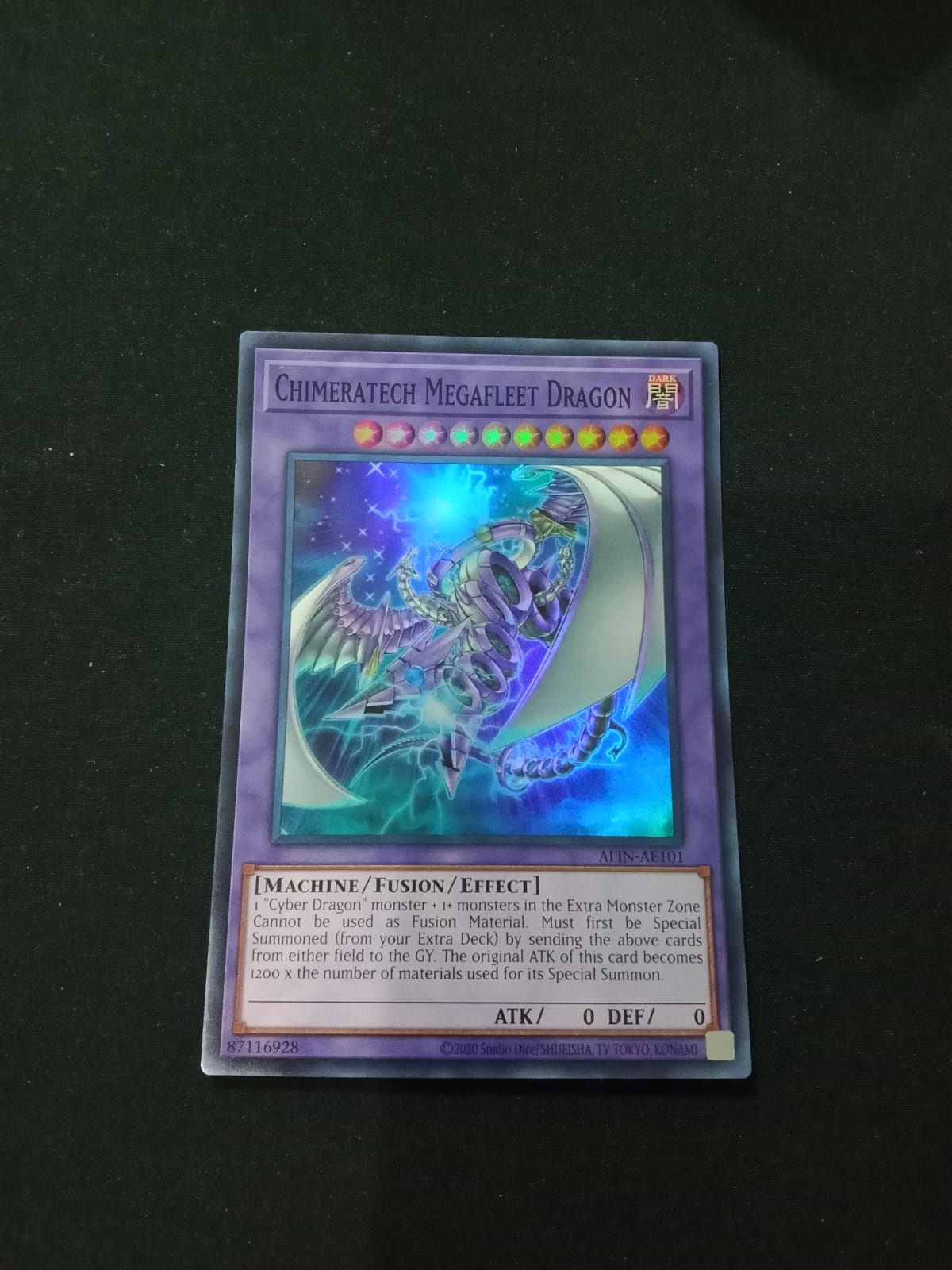 ALIN-AE101 Chimeratech Megafleet Dragon Super Rare