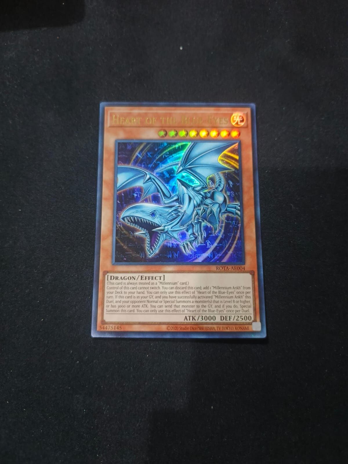 ROTA-AE004 Heart of the Blue-Eyes Ultra Rare