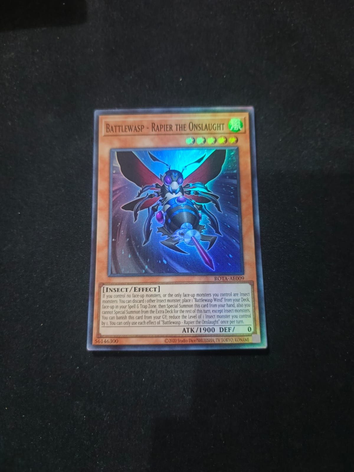 ROTA-AE009 Battlewasp - Rapier the Onslaught Super Rare