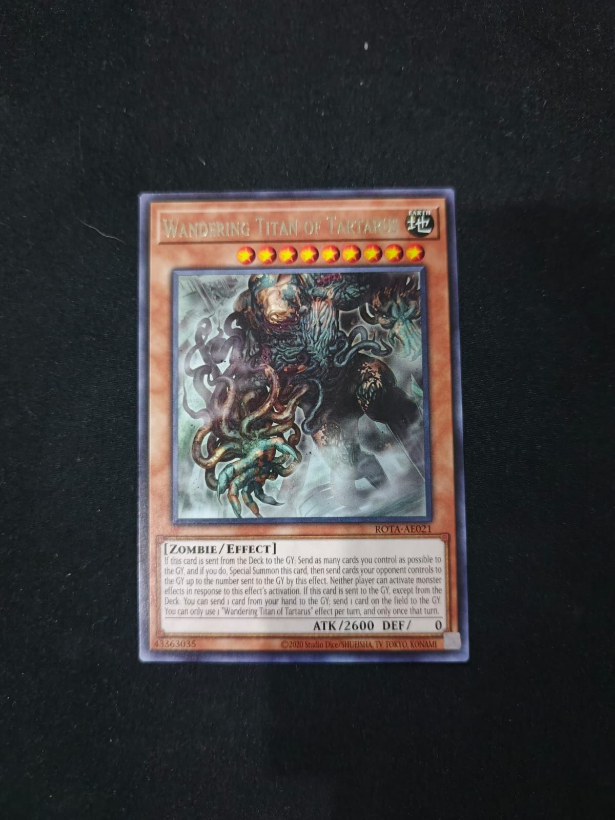 ROTA-AE021 Wandering Titan of Tartarus Rare