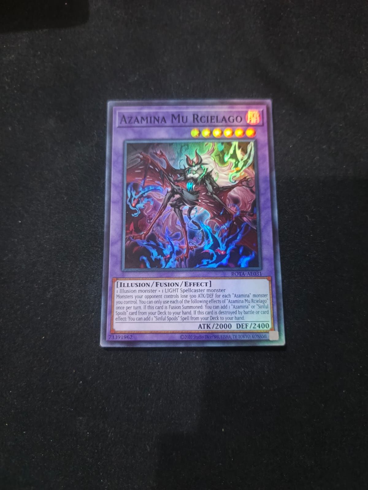 ROTA-AE031 Azamina Mu Rcielago Super Rare
