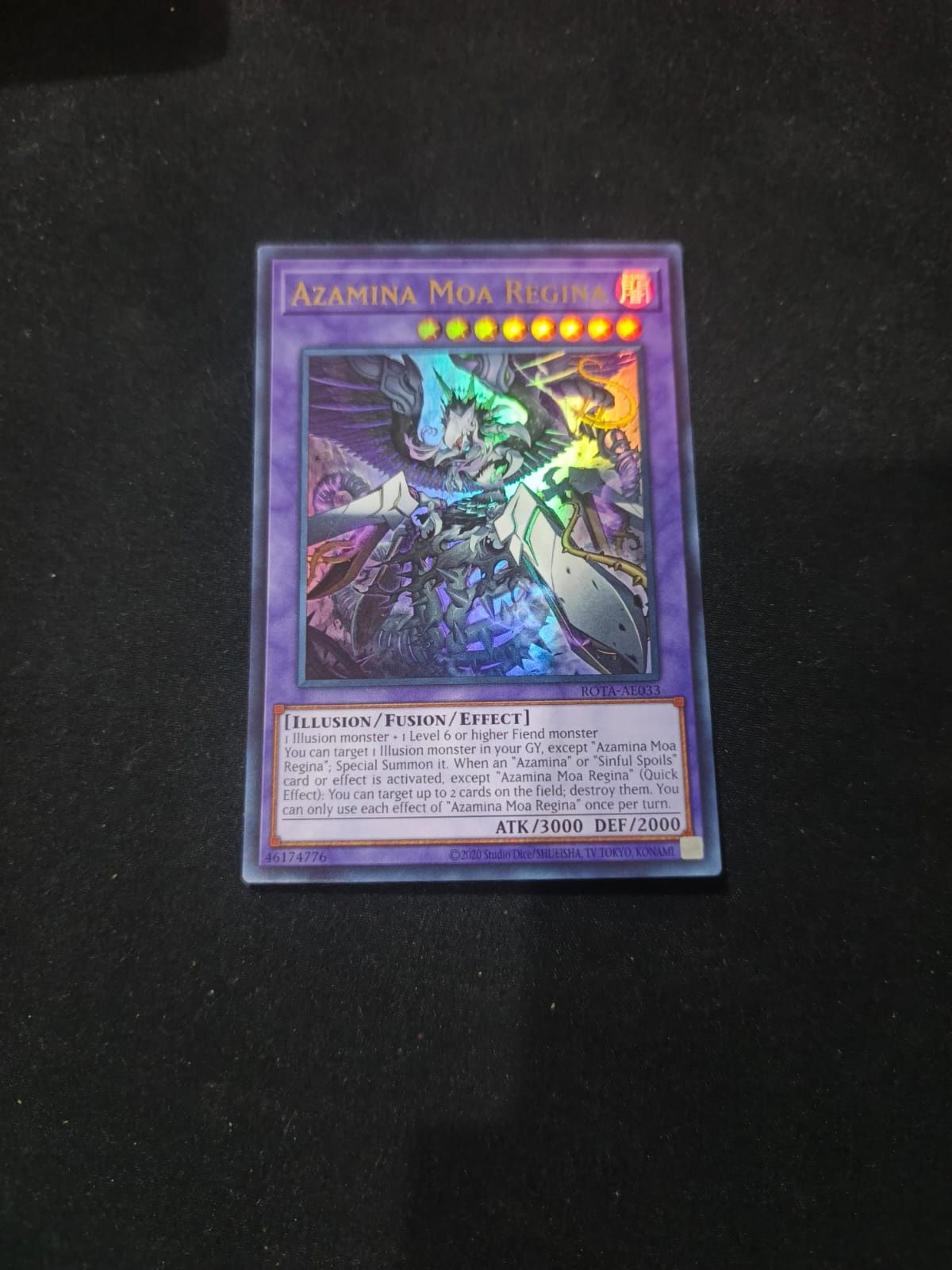 ROTA-AE033 Azamina Moa Regina Ultra Rare
