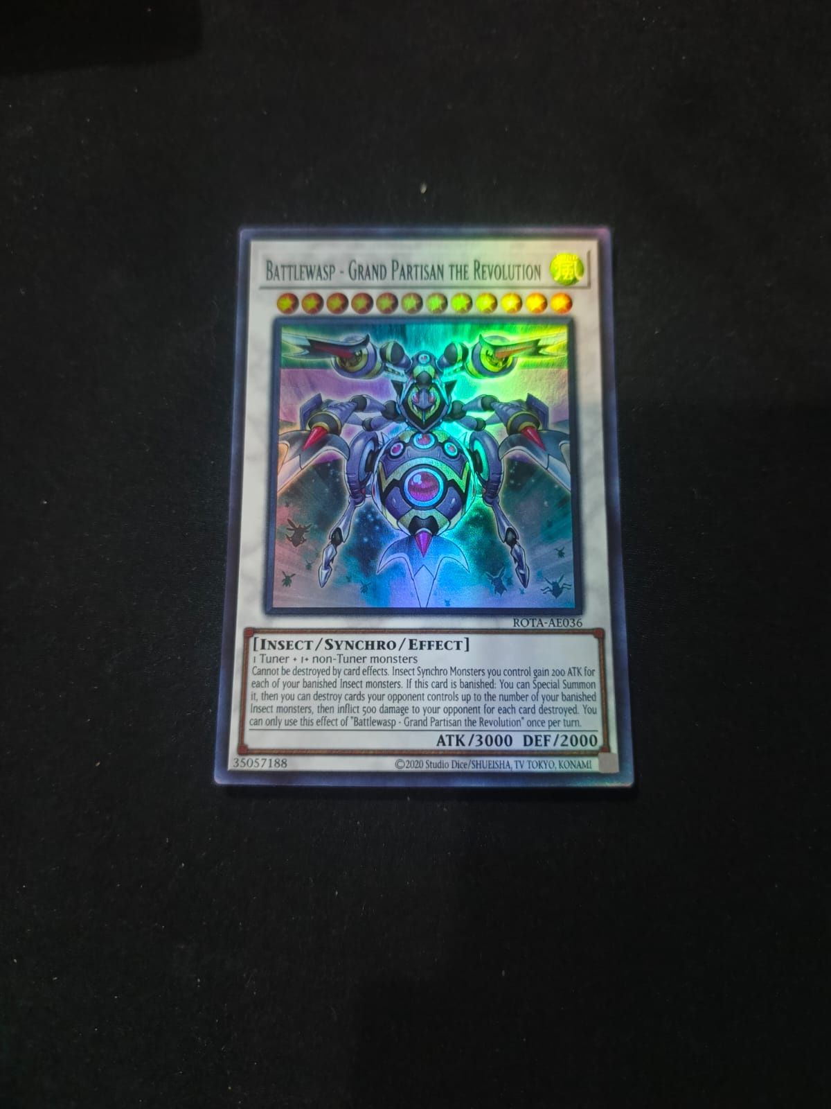 ROTA-AE036 Battlewasp - Grand Partisan the Revolution Super Rare