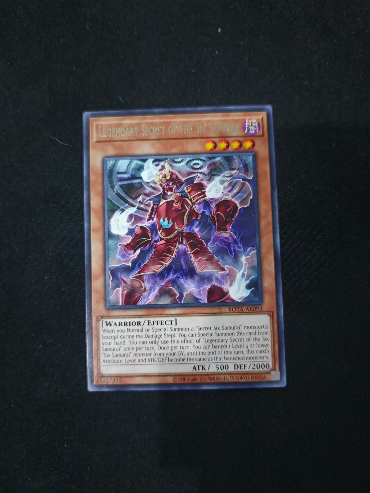 ROTA-AE093 Legendary Secret of the Six Samurai Rare