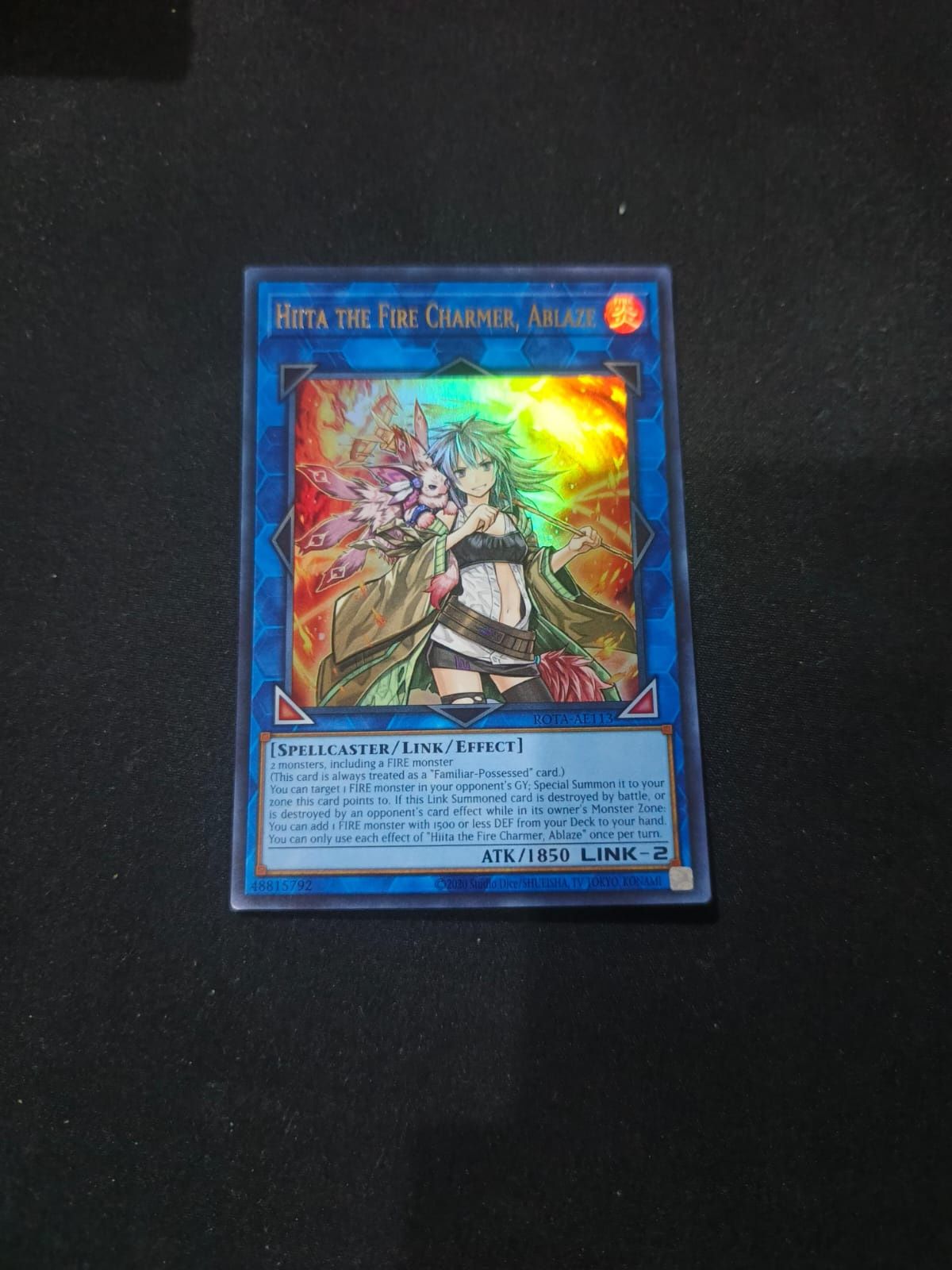ROTA-AE113 Hiita the Fire Charmer, Ablaze Ultra Rare