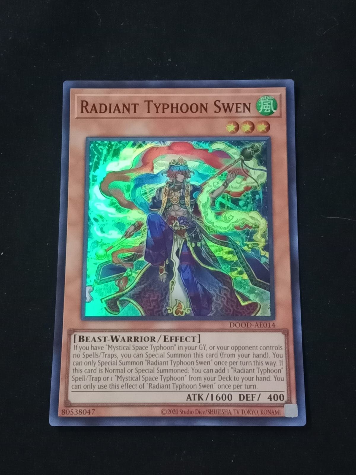 DOOD-AE014 Radiant Typhoon Swen Super Rare