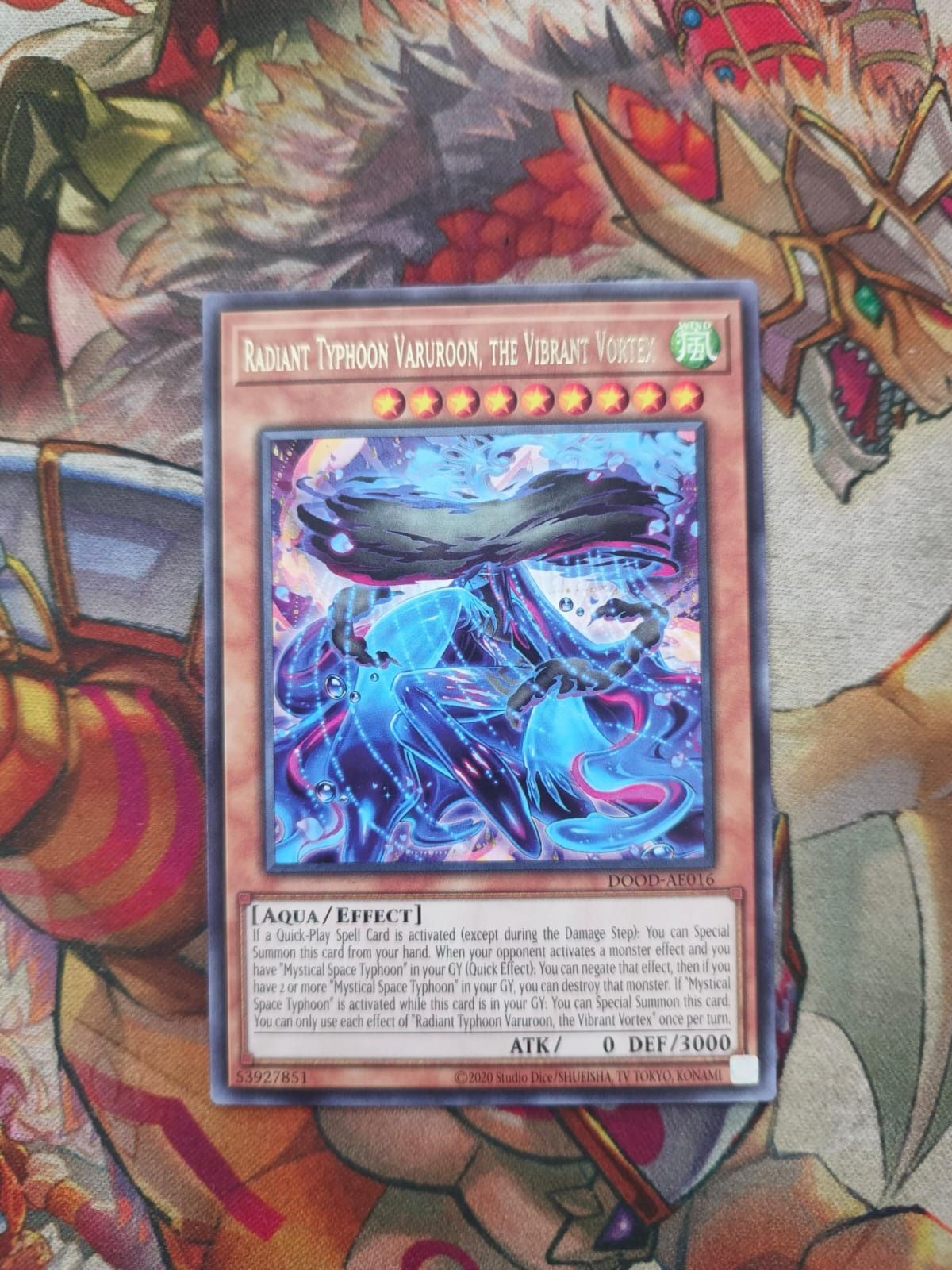 DOOD-AE016 Radiant Typhoon Varuroon, the Vibrant Vortex Rare