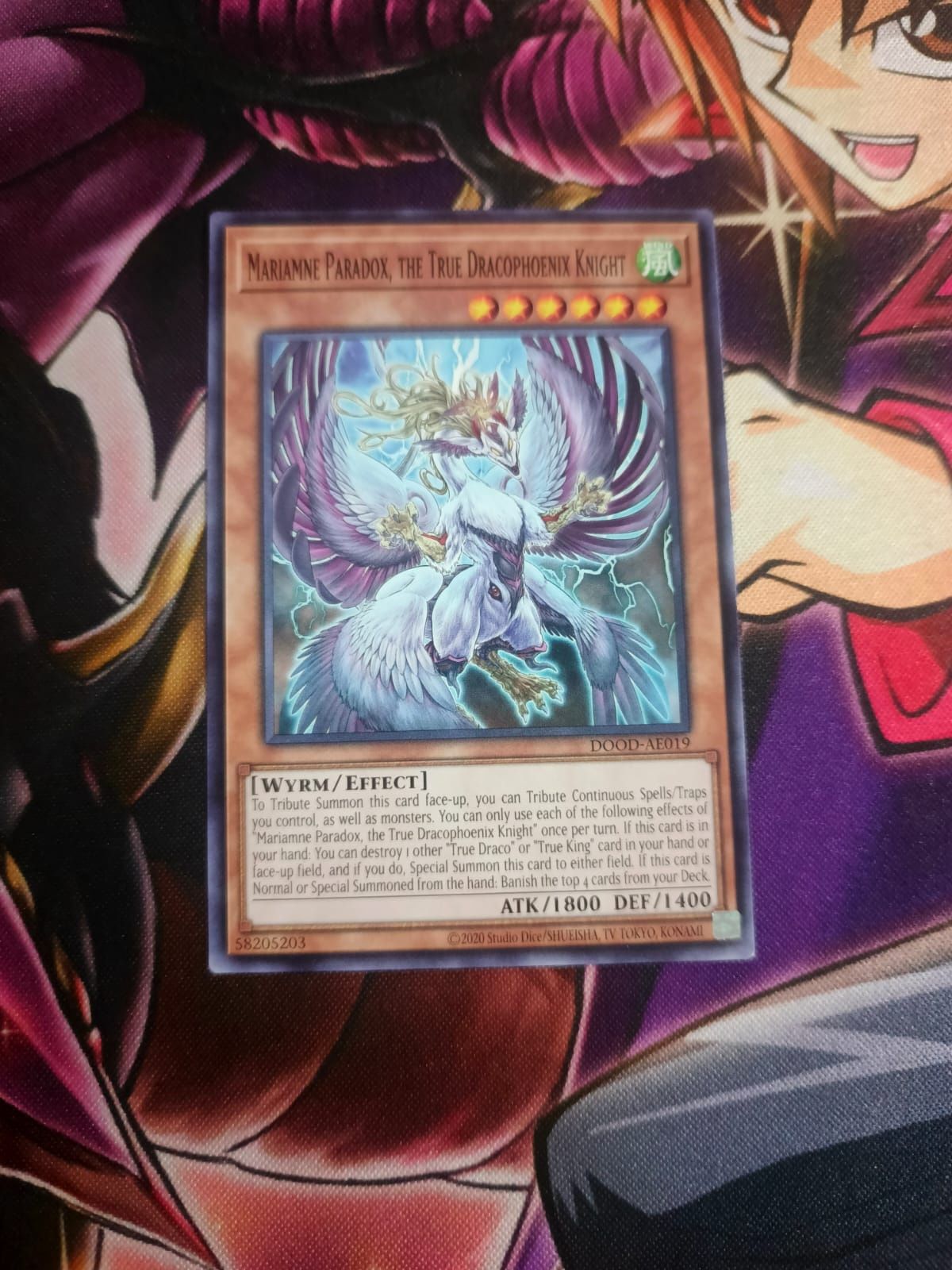 DOOD-AE019 Mariamne Paradox, the True Dracophoenix Knight Common