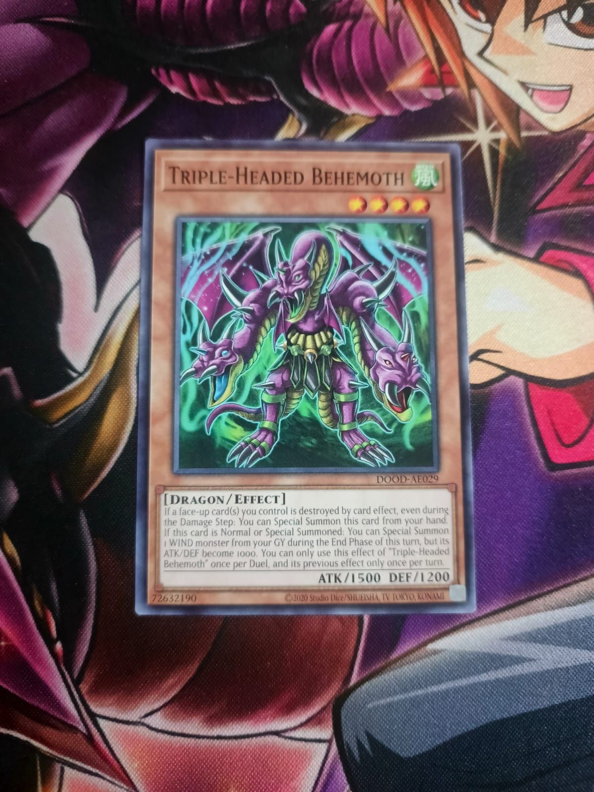 DOOD-AE029 Triple-Headed Behemoth Common