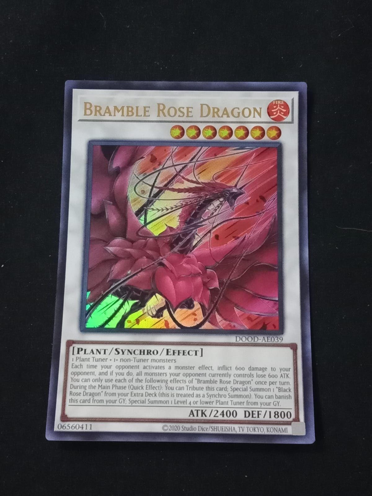 DOOD-AE039 Bramble Rose Dragon Ultra Rare