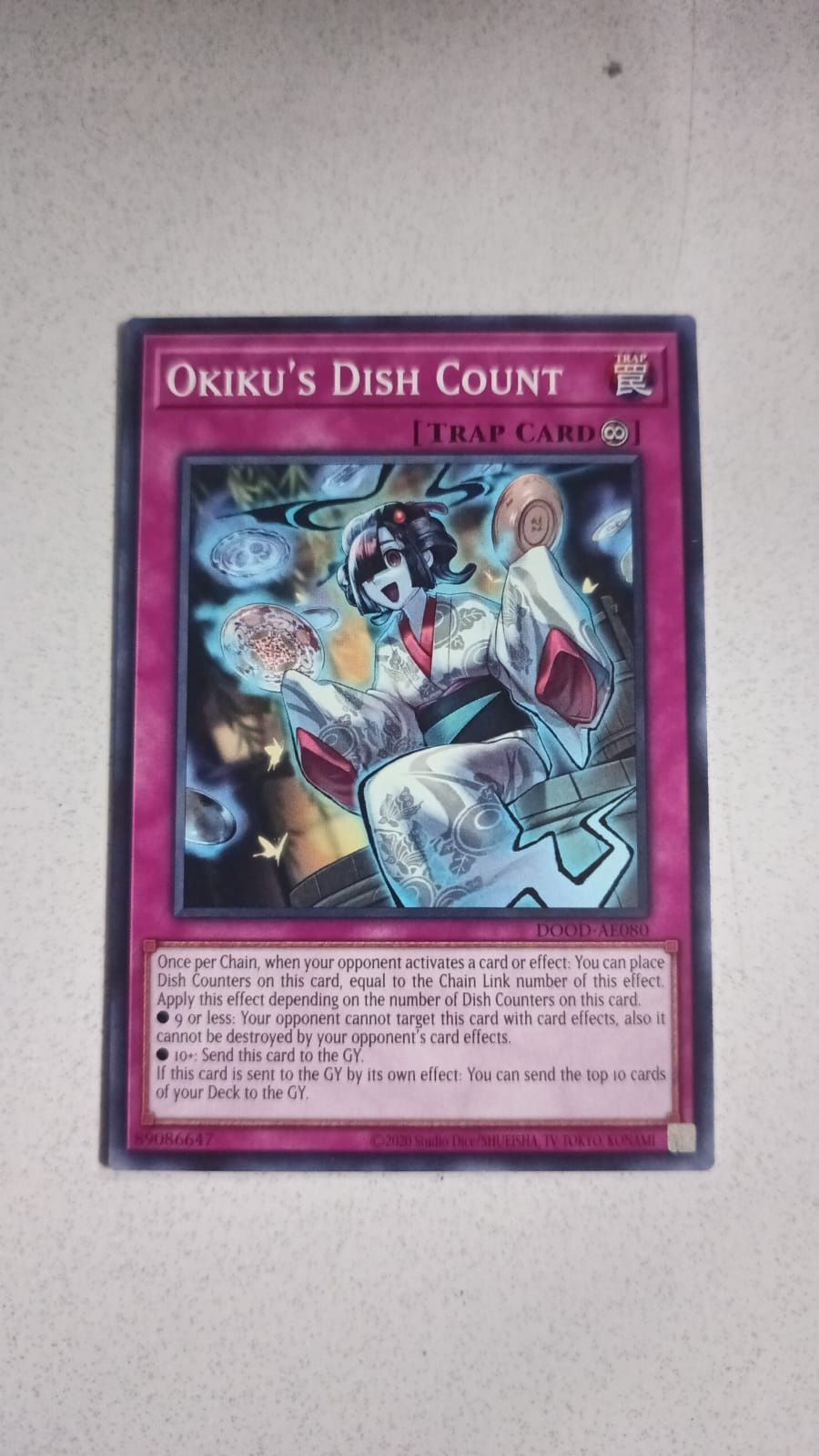 DOOD-AE080 Okiku's Dish Count Common