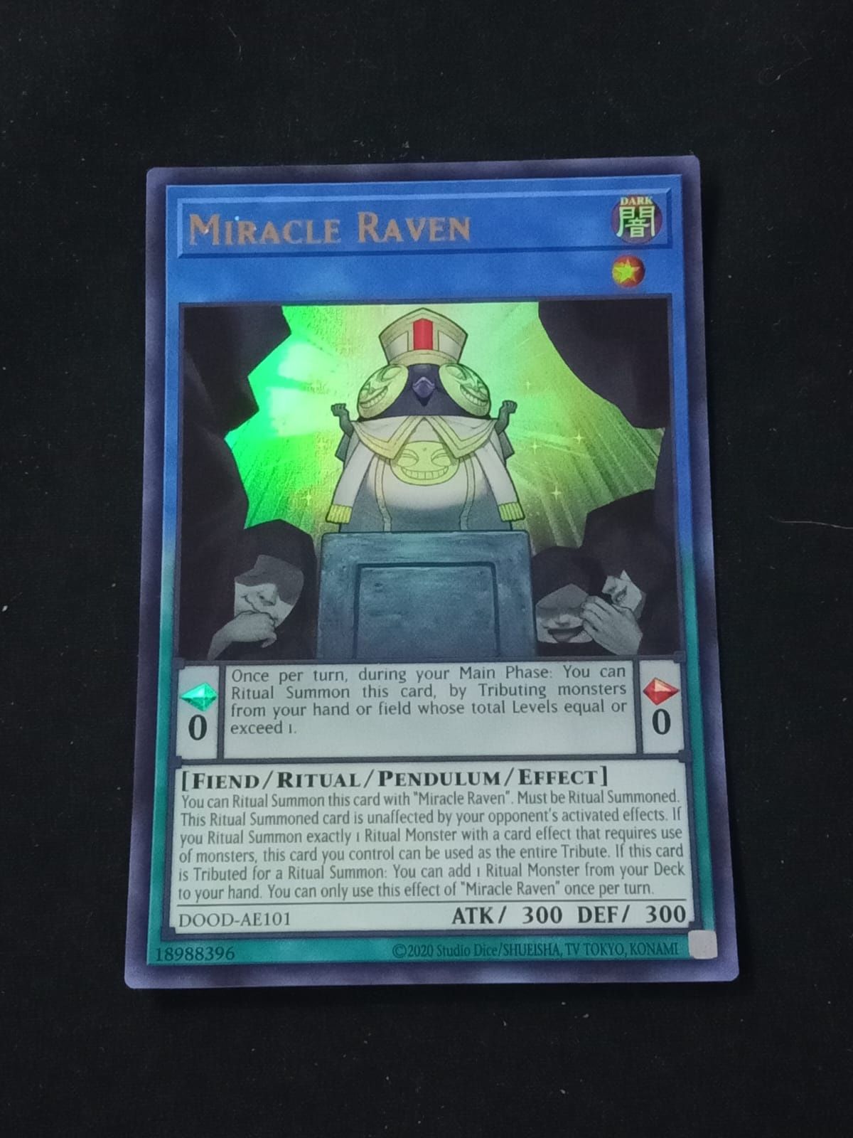 DOOD-AE101 Miracle Raven Ultra Rare