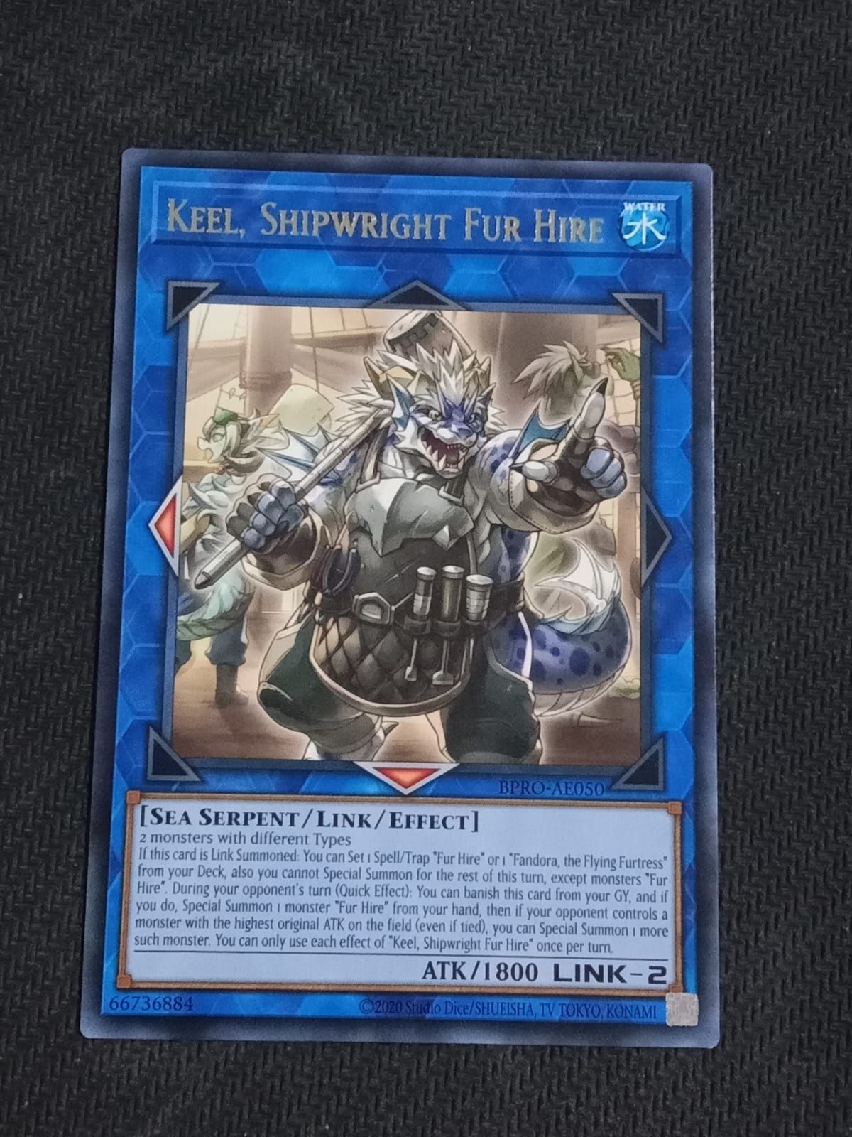 BPRO-AE050 Keel, Shipwright Fur Hire Rare