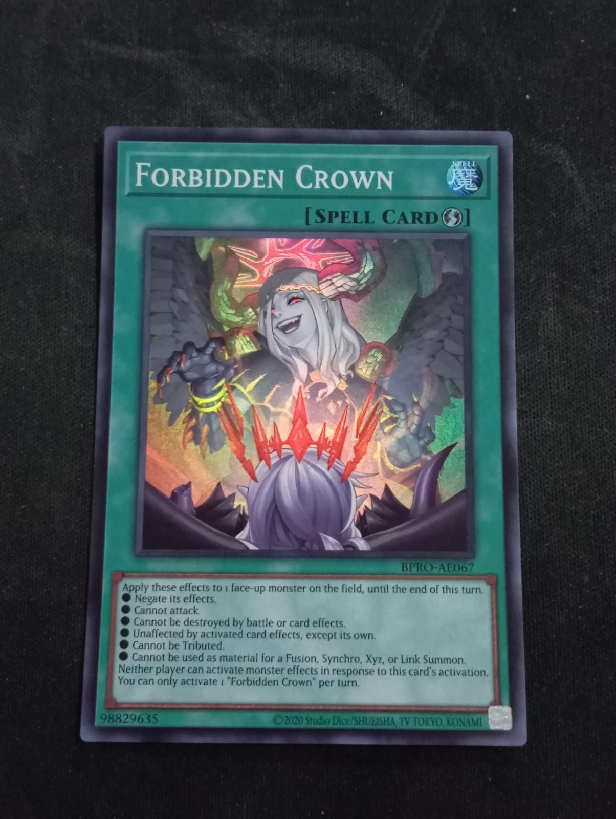 BPRO-AE067 Forbidden Crown Super Rare
