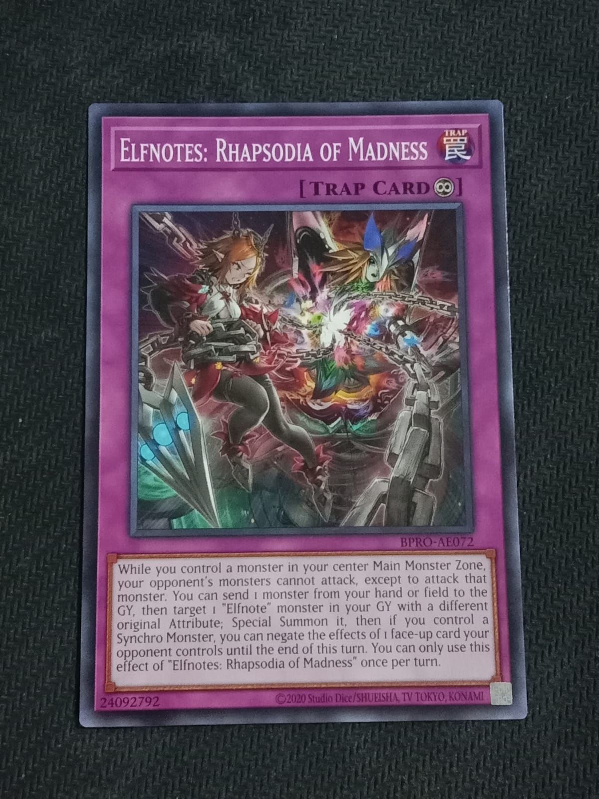 BPRO-AE072 Elfnotes: Rhapsodia of Madness Common