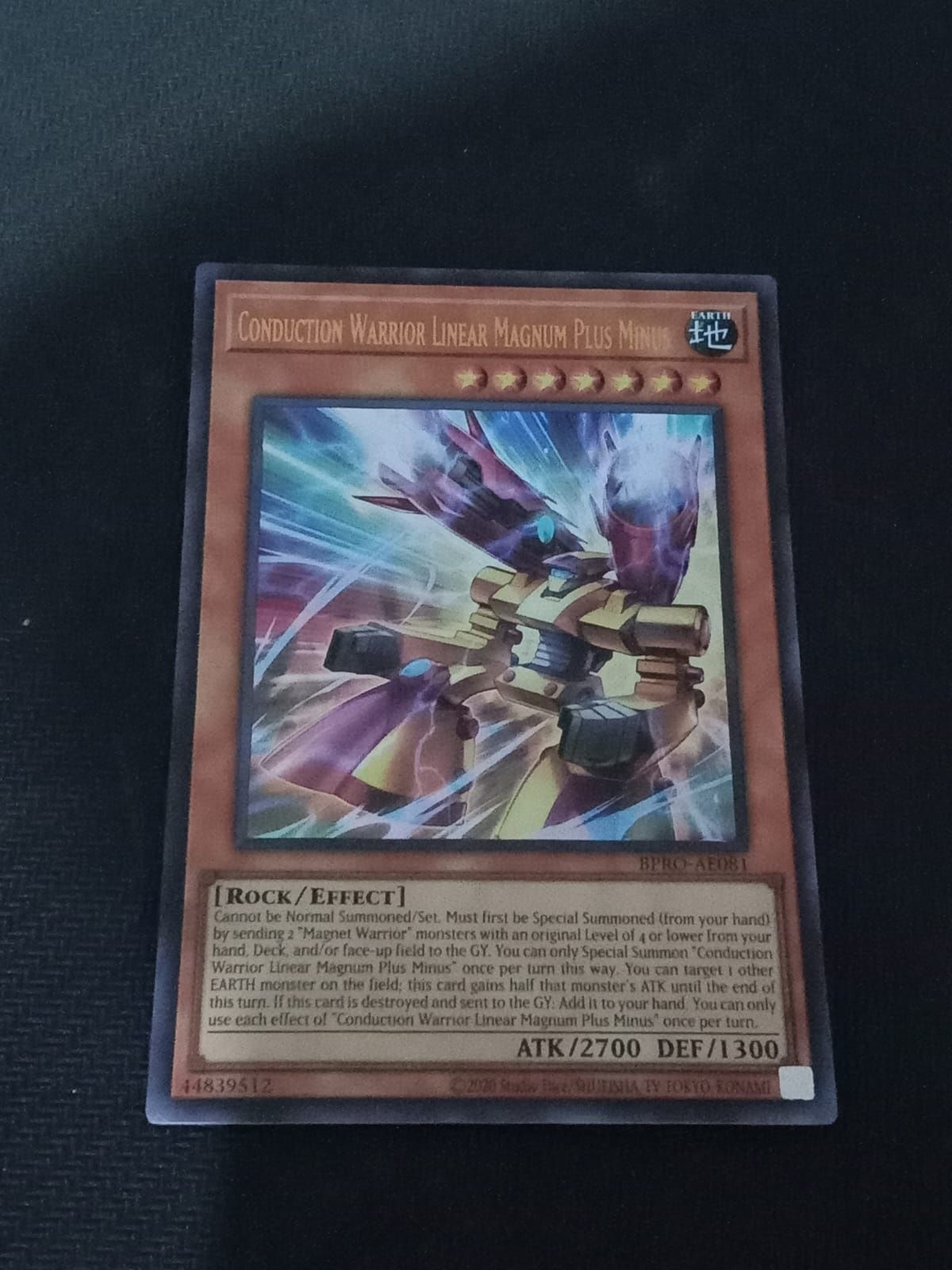 BPRO-AE081 Conduction Warrior Linear Magnum Plus Minus Ultra Rare