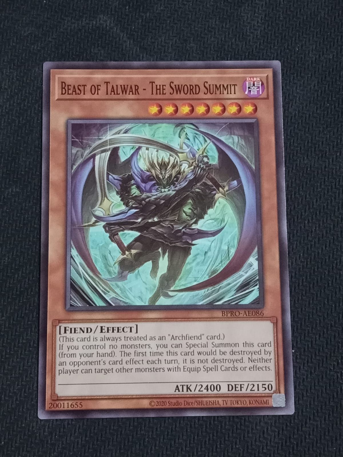 BPRO-AE086 Beast of Talwar - The Sword Summit Common