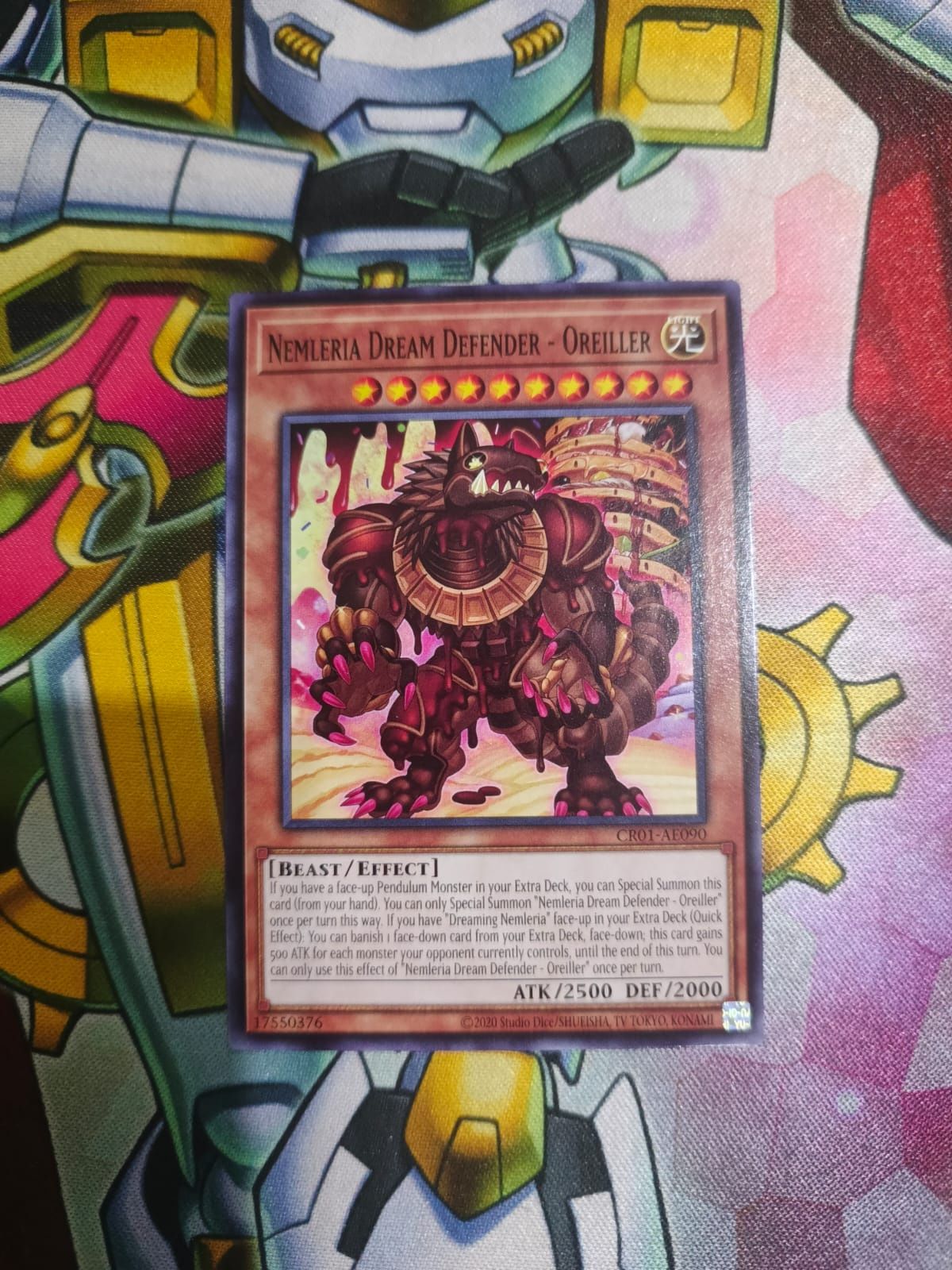 CR01-AE090 Nemleria Dream Defender - Oreiller Common