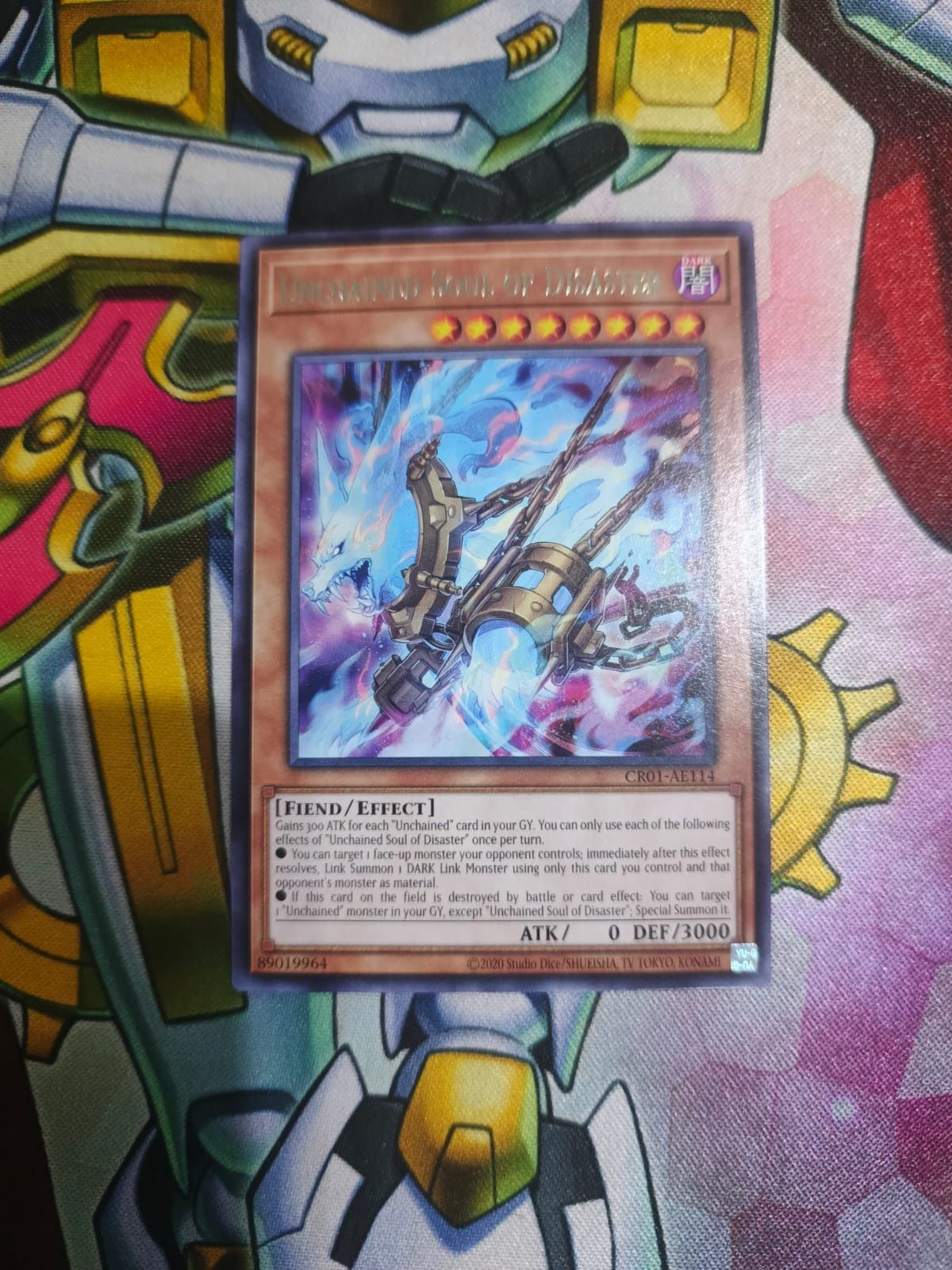 CR01-AE114 Unchained Soul of Disaster Rare