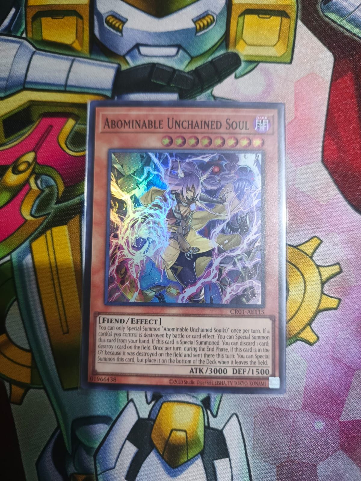 CR01-AE115 Abominable Unchained Soul Super Rare