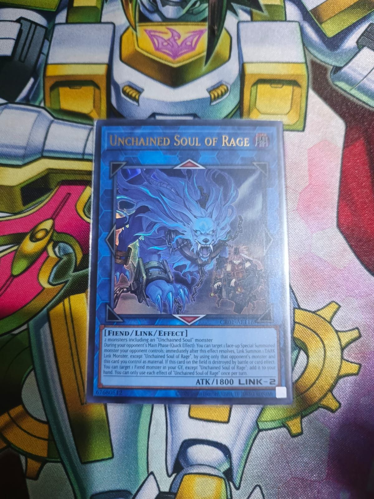 CR01-AE116 Unchained Soul of Rage Ultra Rare