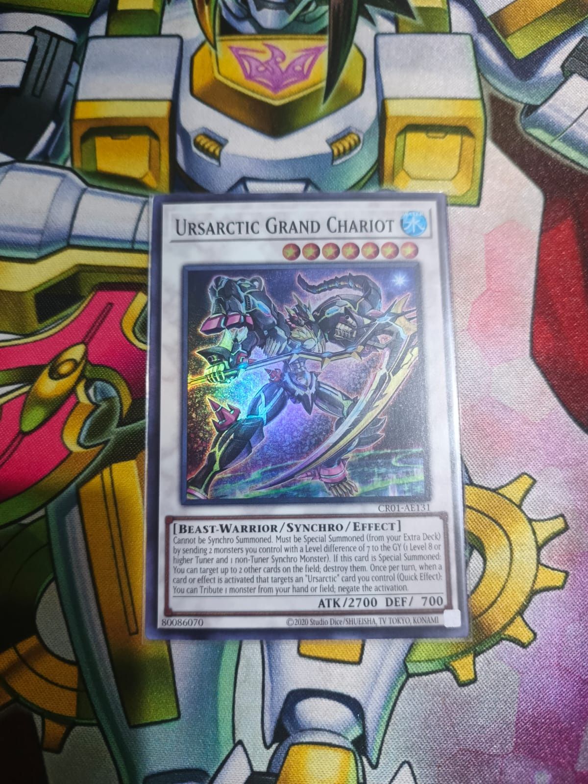 CR01-AE131 Ursarctic Grand Chariot Super Rare