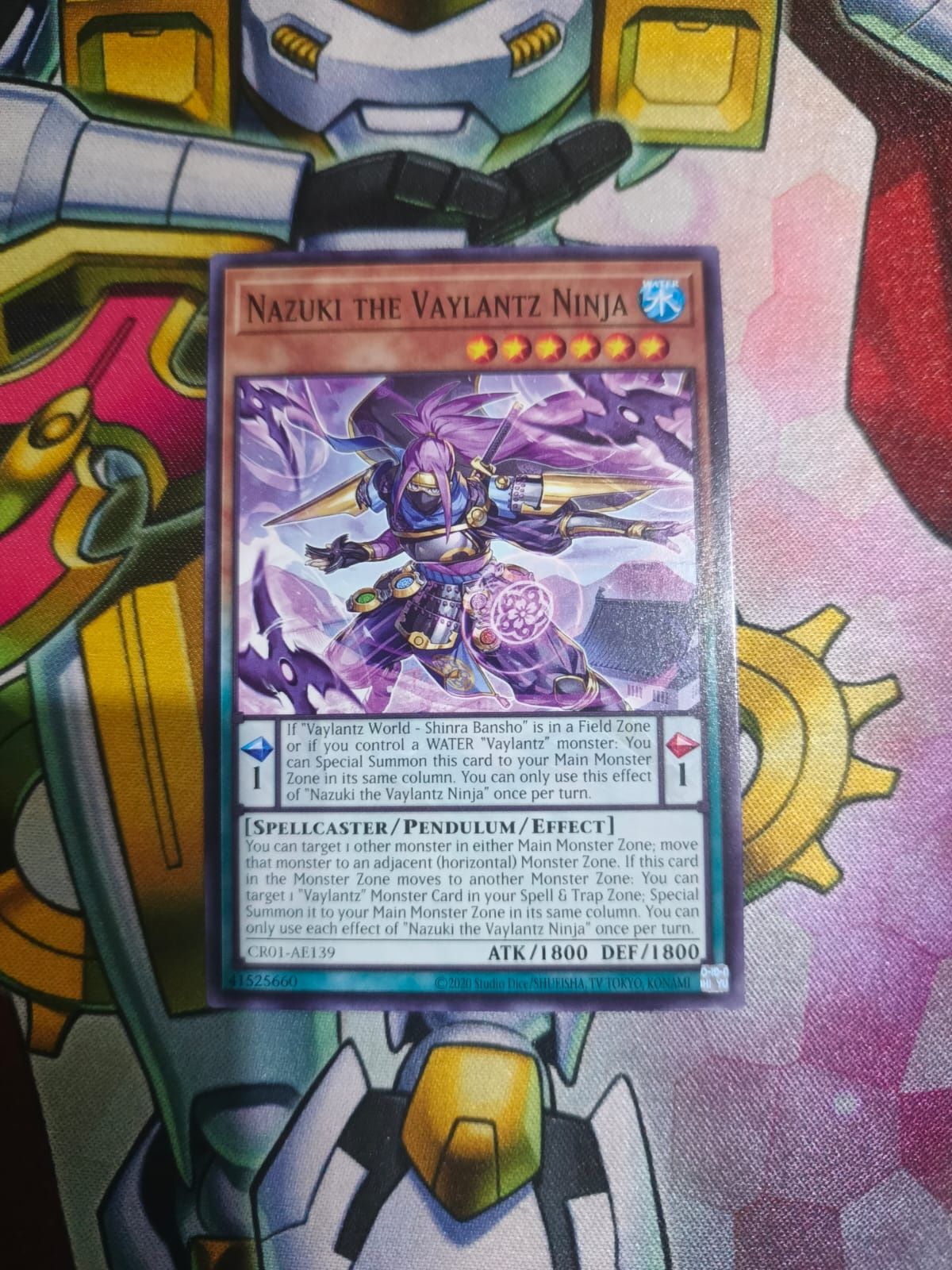 CR01-AE139 Nazuki the Vaylantz Ninja Common